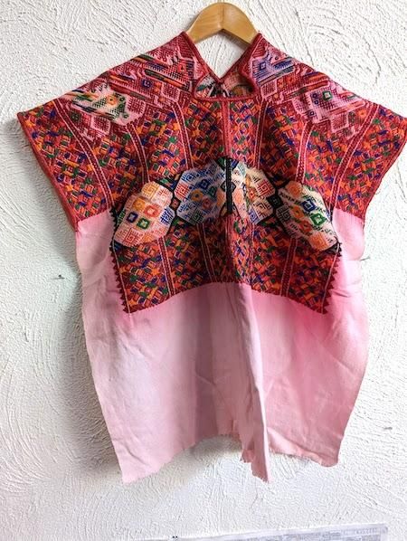 グアテマラ ウイピル 刺繍服 民族衣装 インディヘナ-メキシコ