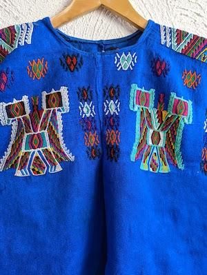 グアテマラ ウイピル 刺繍服 民族衣装 インディヘナ-メキシコ雑貨と