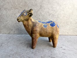 トナラ 陶芸品  オブジェ インテリア  [ボレゴ 子羊 雄羊 17cm] 