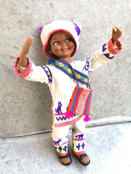 メキシコ 人形 ビンテージ 民芸品 - - メキシコ 民芸品 日用品