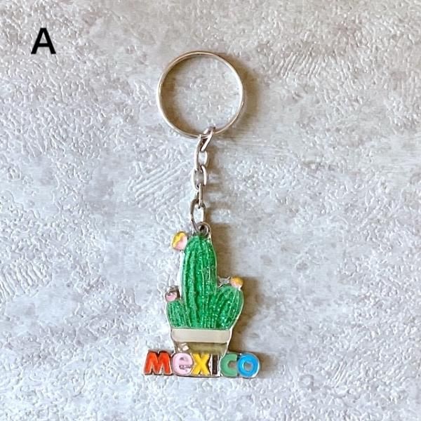 サボテン キーホルダー wajiro - メキシコ雑貨とメキシコの民芸