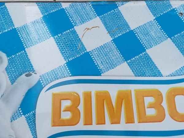 ギフ_包装】 パンビンボー Osito BIMBO 看板 メキシコ シロクマ 1 雑貨 