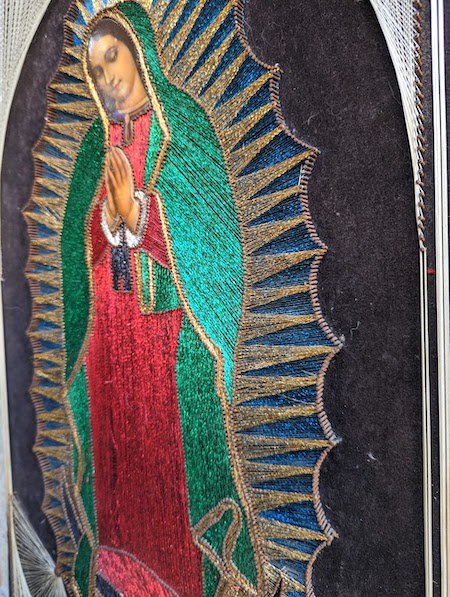 グアダルーペ マリア 聖母 アート イコン インテリア -メキシコ雑貨と 