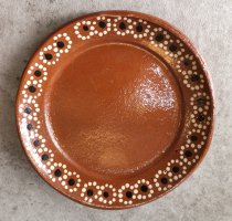 土皿 カスエラ 陶器  円皿  [サークル 24cm] 