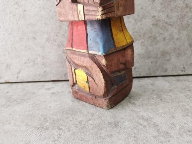 ユカタン マヤ 木彫り人形 郷土玩具 ウッドカービング