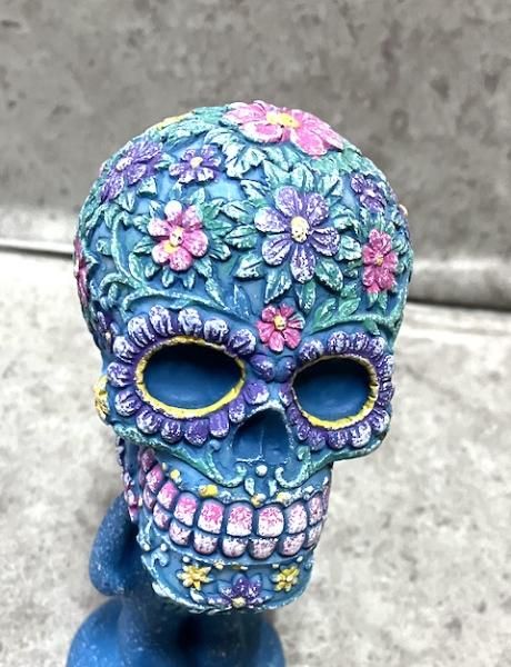 カラベラ 死者の日 がいこつ オアハカ 人形 インテリア- メキシコ雑貨