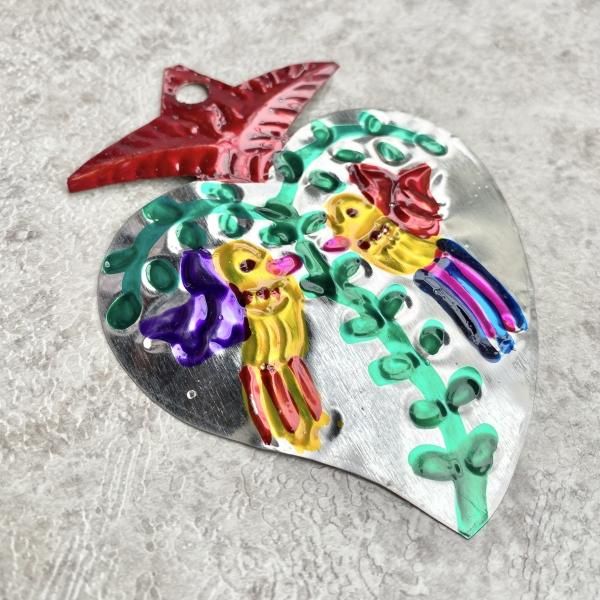 ブリキ オーナメント 壁飾り メキシコモチーフ - メキシコ雑貨と ブリキ オーナメント 壁飾り メキシコモチーフ - メキシコ雑貨と