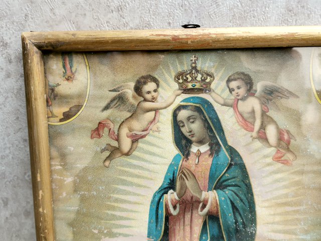 グアダルーペ マリア インテリア コロニアル フレーム 教会 - メキシコ