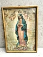 1点物　作家作品　グアダルーペ　マリア　装飾アートピース　メキシコ　壁飾り 楽天市場】グアダルーペ マリア ウッドフレーム メキシコ
