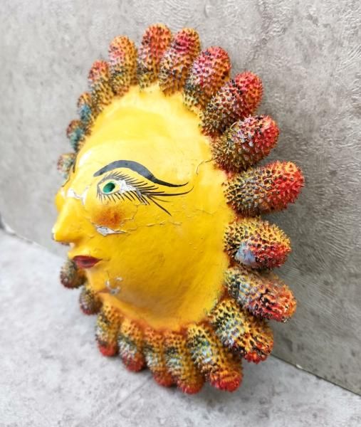 ゲレーロ 仮面 マスク ココナッツ - メキシコ雑貨とメキシコの民芸店