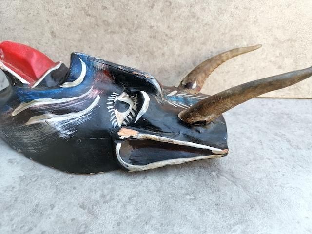 ゲレーロ マスク 仮面 民芸品 - - メキシコ雑貨とメキシコの民芸