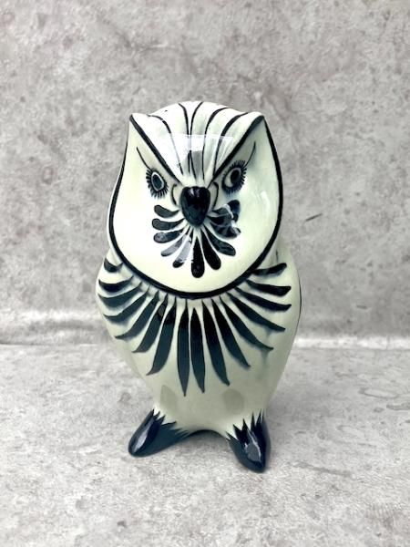 驚きの激安価格 トラケパケ トナラ 陶芸 メキシコ雑貨と フクロウ- オブジェ 置物