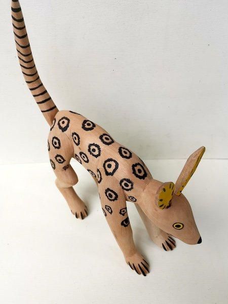 OAXACAN WOOD CARVING オアハカンウッドカービング　ネコ OAXACA WOOD CARVING 
