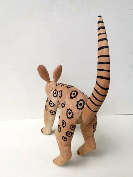 OAXACAN WOOD CARVING オアハカンウッドカービング　ネコ OAXACA WOOD CARVING 