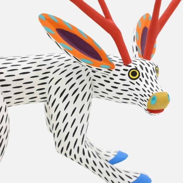 オアハカンウッドカーヴィング ヒメネス 木彫り人形 オアハカの