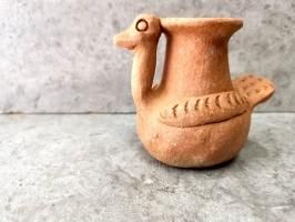 壺　花器　土器？ 陶芸 器 壺 花瓶 皿 - メキシコ雑貨とメキシコの民芸店 トンボラ