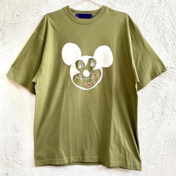 ソラニータ ユニセックス Tシャツ | ニッキー オリーブグリーン