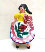 オクミチョ 悪魔人形 陶芸 土人形 ディアブロ - - メキシコ雑貨