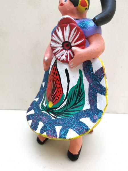 オクミチョ 土人形 | シルバト - メキシコ雑貨とメキシコの民芸店