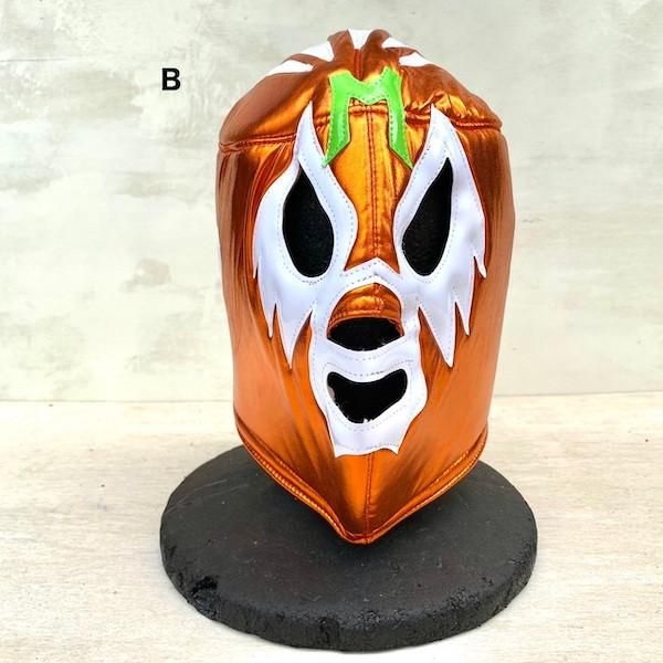 メキシコ　オレンジ プロレスマスク メキシコ オレンジ プロレスマスク 新品未使用☆メキシコ