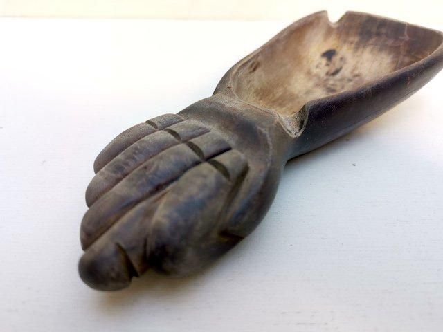 ウッドオブジェ フィグサイン 骨董 クラフト-メキシコ 民芸品 日用品