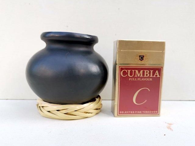 オアハカ 黒陶 バロネグロ | 壺 9cm - メキシコ雑貨とメキシコの民芸店