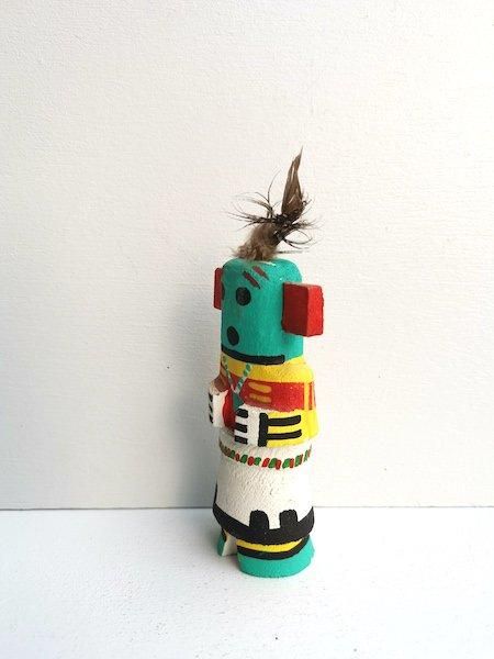 ホピ ズニ カチナドール | ハクト 13cm - メキシコ雑貨とメキシコの