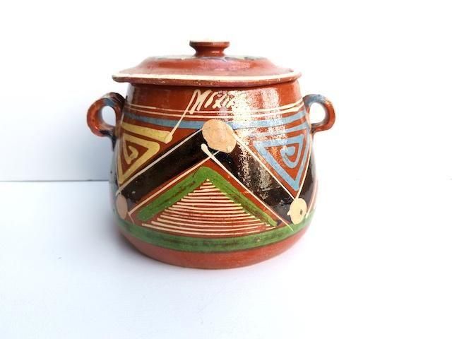 トナラ 陶器 | 蓋付き土鍋 道具 - メキシコ雑貨とメキシコの民芸