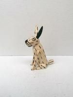 オアハカ ウッドカービング 木彫り サンチアゴ  [マルティン うさぎ 白 9cm ] <img class='new_mark_img2' src='https://img.shop-pro.jp/img/new/icons13.gif' style='border:none;display:inline;margin:0px;padding:0px;width:auto;' />