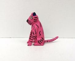 オアハカ ウッドカービング 木彫り サンチアゴ  [マルティン トラ ピンク 7.5cm ] <img class='new_mark_img2' src='https://img.shop-pro.jp/img/new/icons13.gif' style='border:none;display:inline;margin:0px;padding:0px;width:auto;' />