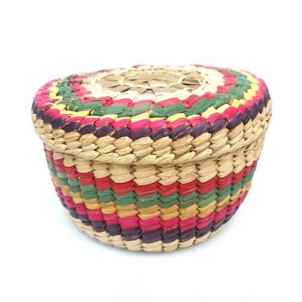 メキシコ バスケット わら製