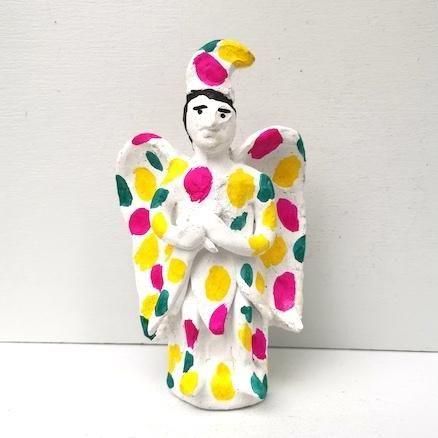 メキシコ メテペック 生命の樹 壁掛け鏡 陶芸 工芸品 民芸品