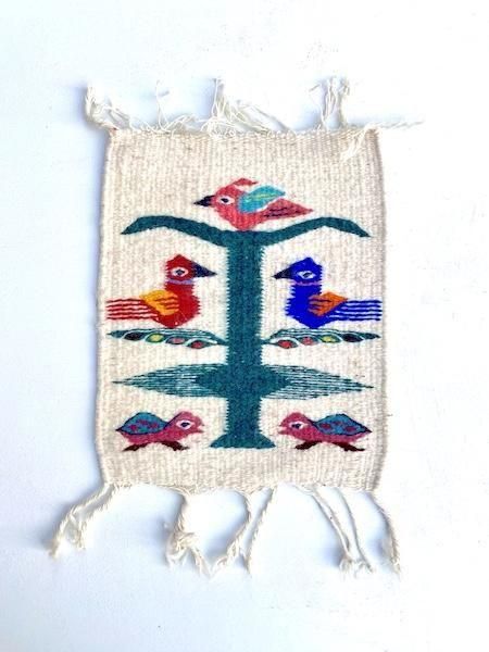 #6   メキシコ・オアハカ産　ウールラグ　サポテカラグ　リンダサポテカ 6 メキシコ・オアハカ産 ウールラグ サポテカラグ リンダ