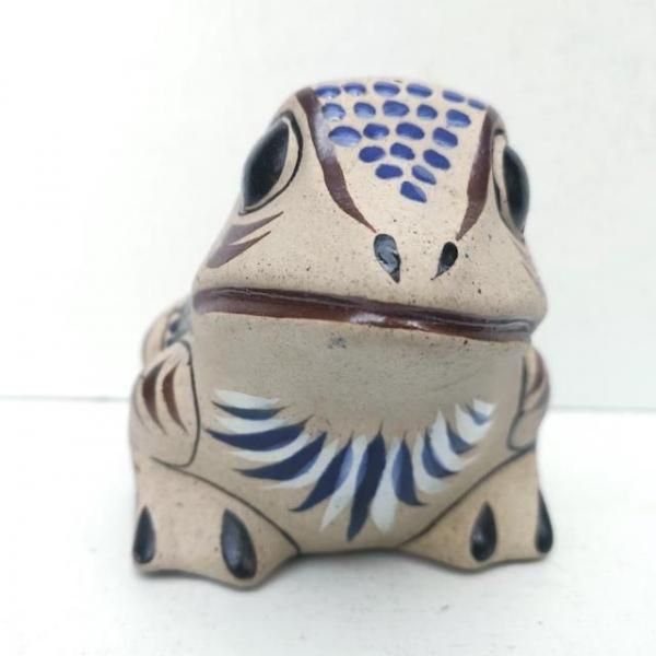トナラ 陶芸 オブジェ | カエル 15cm - メキシコ雑貨とメキシコの民芸