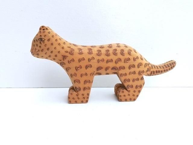 木造彫刻 ブラジル現地購入 全長約40cm 木造彫刻 ブラジル現地購入