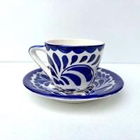 プエブラ タラベラ 陶芸 陶磁器 花器 - メキシコ雑貨とメキシコ