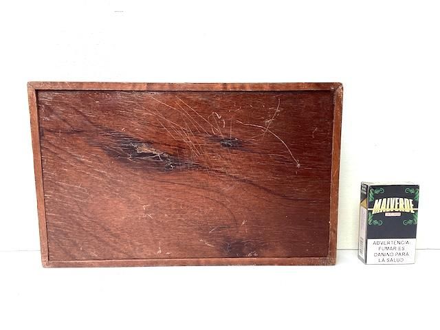 グアテマラ 刺繍 | ビンテージ木製トレイ - メキシコ雑貨とメキシコの