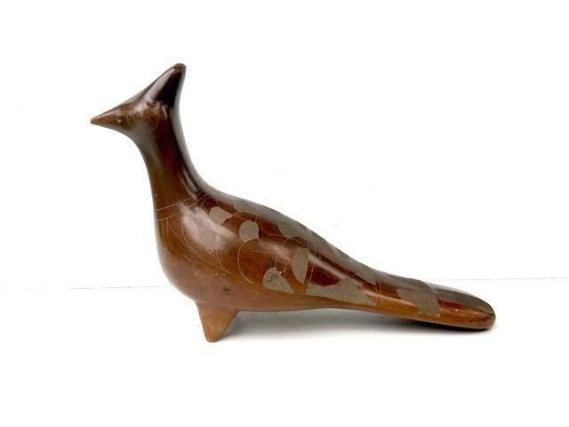 トナラ 陶芸品 インテリア | 黒い鳩 28cm - メキシコ雑貨とメキシコの