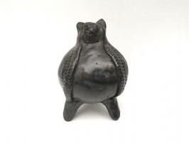 バロネグロ オアハカ 黒陶 四つベル インテリア - メキシコ雑貨と