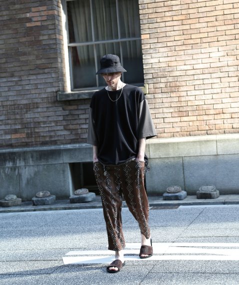 AFRICAN PANTS / BROWN - クオルト オフィシャルオンラインショップ -quolt Official Online Shop-