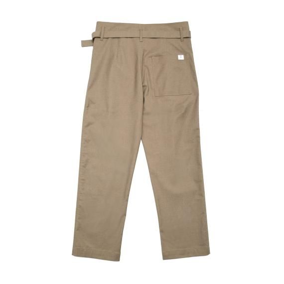 BELTED PANTS / BEIGE - クオルト オフィシャルオンラインショップ -quolt Official Online Shop-