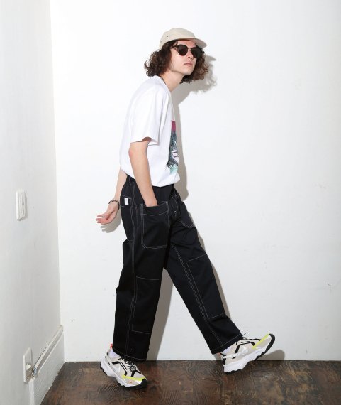 FLUG PANTS / BLACK - クオルト オフィシャルオンラインショップ