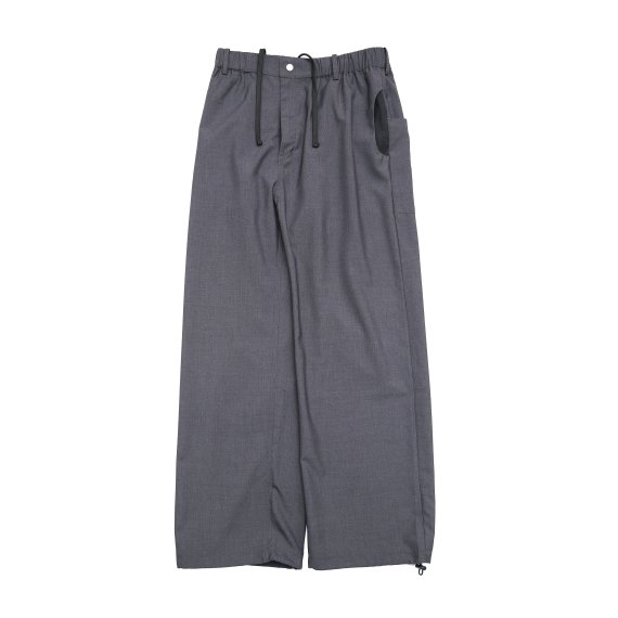 DAREY PANTS / CHARCOAL-GRAY - クオルト オフィシャルオンライン 