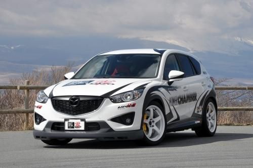 デミオ＆CX-5 リップスポイラースポイラー