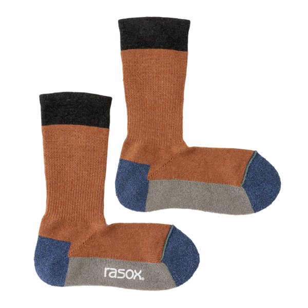 定番 おすすめ靴下 - 足にやさしい靴下、L字型靴下rasox “ラソックス 