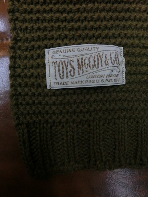 トイズマッコイ MILITARY KNIT MUFFLER