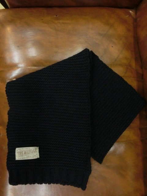 トイズマッコイ　　　MILITARY KNIT MUFFLER