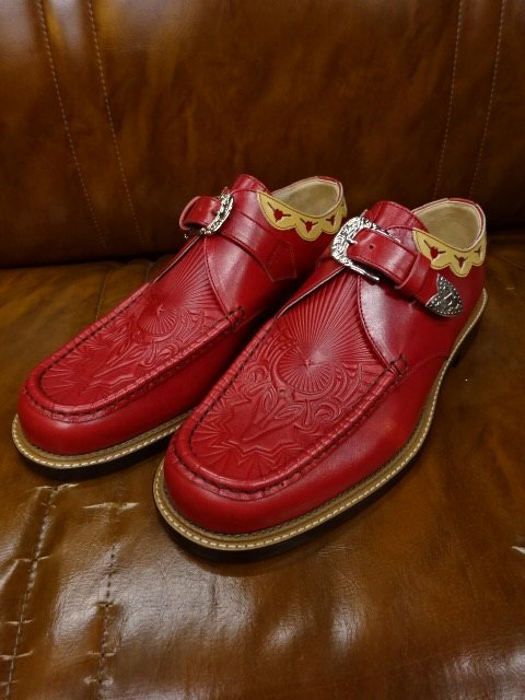 ドライボーンズ　Western Moccs Monk Strap Shoes　DSHC-047 WINE　 - ザ ホワイツ ウルフ｜広島県広島市　 アメカジショップ　THE WHITE'S WOLF