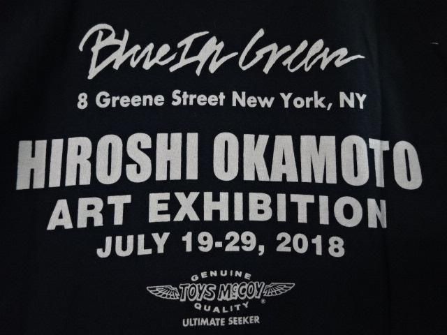ジョーマッコイ　スウェット　旧マッコイ　38 アメカジ　岡本博　トイズマッコイ トイズマッコイ HIROSHI OKAMOTO ART EXHIBITION TEE 