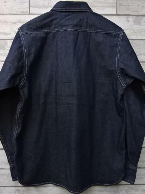 クッシュマン 10oz.デニム ワーク シャツ 25532 デニム - ザ